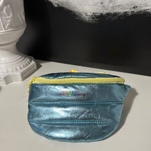 New Marc Jacobs “Perfect” Metallic Blue belt bag